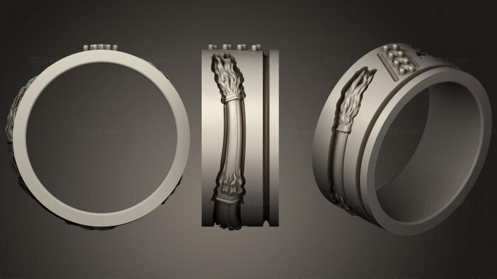 Ювелирные перстни и кольца (Lup dacic, JVLRP_0443) 3D модель для ЧПУ станка